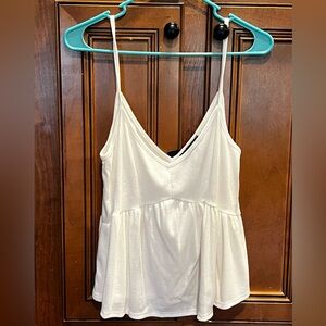 Forever 21 White Tank Top
